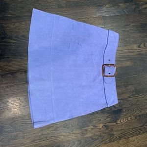 Light blue “snakeskin” skirt